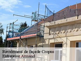 Ravalement de façade  cropus-76720 Entreprise Armand 