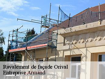 Ravalement de façade  orival-76500 Entreprise Armand 