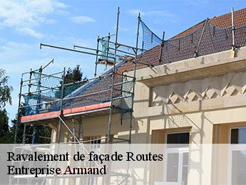 Ravalement de façade routes-76560 Entreprise Armand