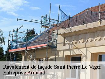 Ravalement de façade  saint-pierre-le-viger-76740 Entreprise Armand 