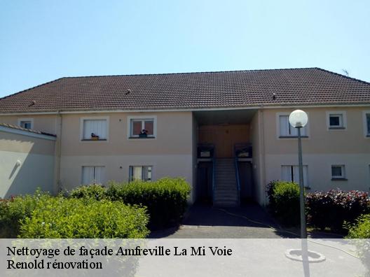 Nettoyage de façade  amfreville-la-mi-voie-76920 Renold rénovation