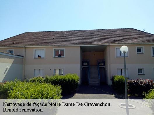 Nettoyage de façade  notre-dame-de-gravenchon-76330 Renold rénovation