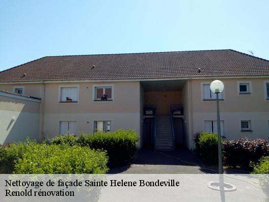 Nettoyage de façade  sainte-helene-bondeville-76400 Renold rénovation