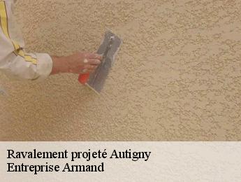 Ravalement projeté autigny-76740 Entreprise Armand