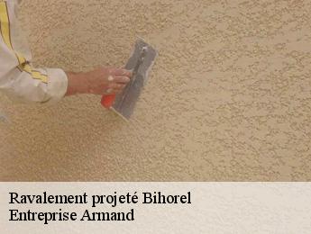 Ravalement projeté  bihorel-76420 Entreprise Armand 