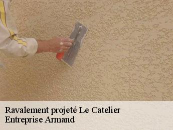 Ravalement projeté  le-catelier-76590 Entreprise Armand 