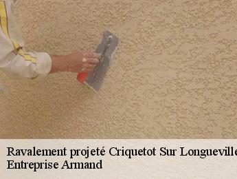 Ravalement projeté  criquetot-sur-longueville-76590 Entreprise Armand 
