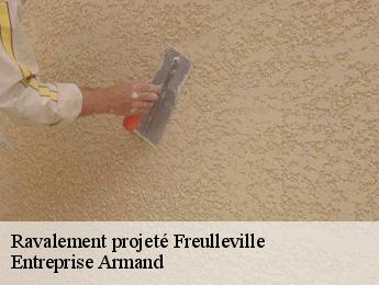 Ravalement projeté  freulleville-76510 Entreprise Armand 