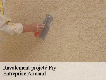 Ravalement projeté  fry-76780 Entreprise Armand 