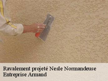 Ravalement projeté  nesle-normandeuse-76340 Entreprise Armand 
