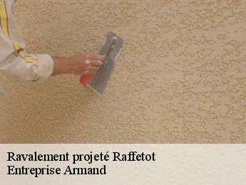 Ravalement projeté  raffetot-76210 Entreprise Armand 
