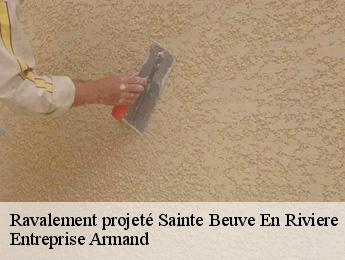 Ravalement projeté  sainte-beuve-en-riviere-76270 Entreprise Armand 