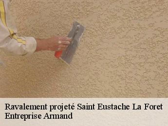 Ravalement projeté  saint-eustache-la-foret-76210 Entreprise Armand 