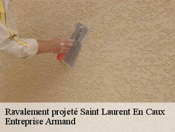 Ravalement projeté  saint-laurent-en-caux-76560 Entreprise Armand 