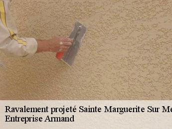 Ravalement projeté  sainte-marguerite-sur-mer-76119 Entreprise Armand 
