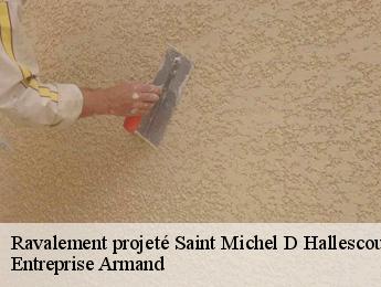 Ravalement projeté  saint-michel-d-hallescourt-76440 Entreprise Armand 