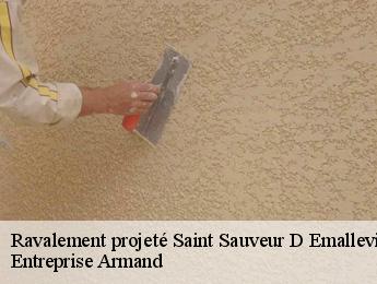 Ravalement projeté  saint-sauveur-d-emalleville-76110 Entreprise Armand 