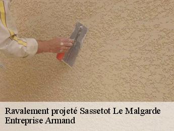 Ravalement projeté  sassetot-le-malgarde-76730 Entreprise Armand 