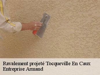 Ravalement projeté  tocqueville-en-caux-76730 Entreprise Armand 