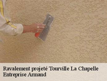 Ravalement projeté  tourville-la-chapelle-76630 Entreprise Armand 