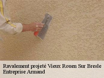 Ravalement projeté  vieux-rouen-sur-bresle-76390 Entreprise Armand 