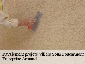 Ravalement projeté  villers-sous-foucarmont-76340 Entreprise Armand 
