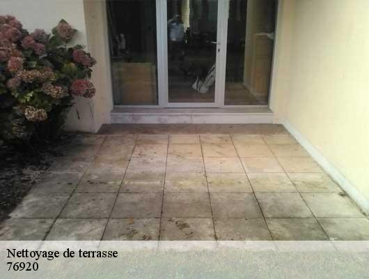 Nettoyage de terrasse  76920