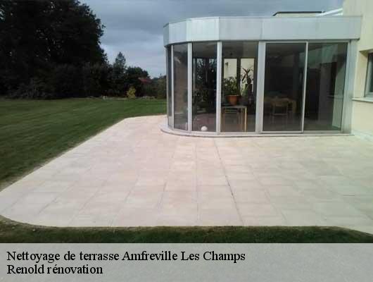 Nettoyage de terrasse  amfreville-les-champs-76560 Renold rénovation