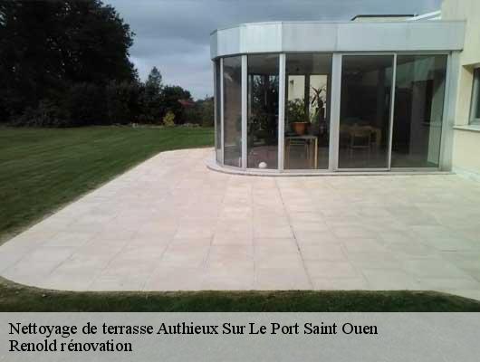 Nettoyage de terrasse  authieux-sur-le-port-saint-ouen-76520 Renold rénovation