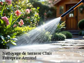 Nettoyage de terrasse  clais-76660 Entreprise Armand 