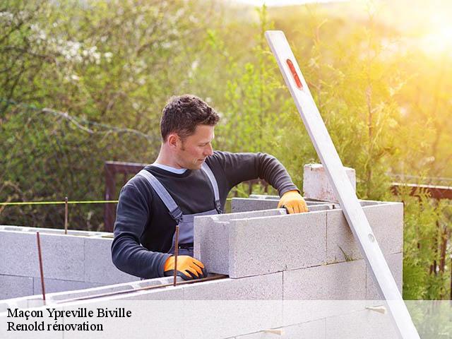 Maçon  ypreville-biville-76540 Renold rénovation