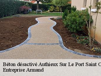 Béton désactivé  authieux-sur-le-port-saint-ouen-76520 Entreprise Armand 
