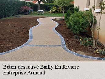 Béton désactivé  bailly-en-riviere-76630 Entreprise Armand 