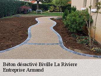 Béton désactivé  biville-la-riviere-76730 Entreprise Armand 