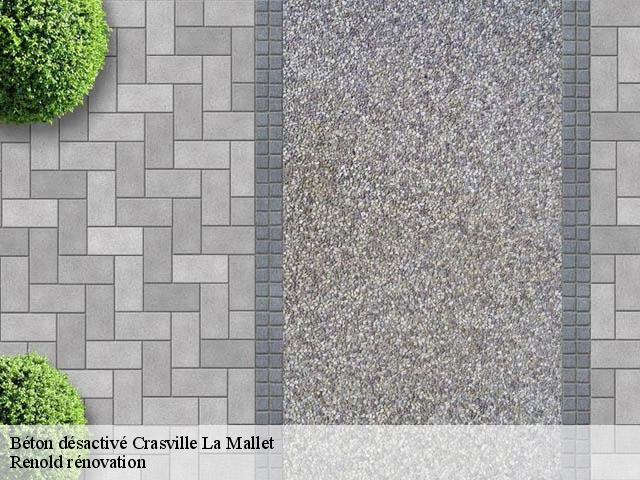 Béton désactivé  crasville-la-mallet-76450 Renold rénovation