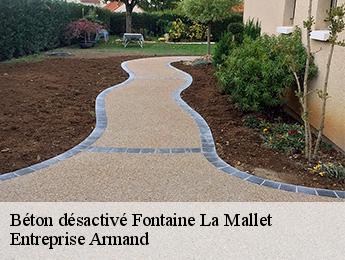 Béton désactivé  fontaine-la-mallet-76290 Entreprise Armand 