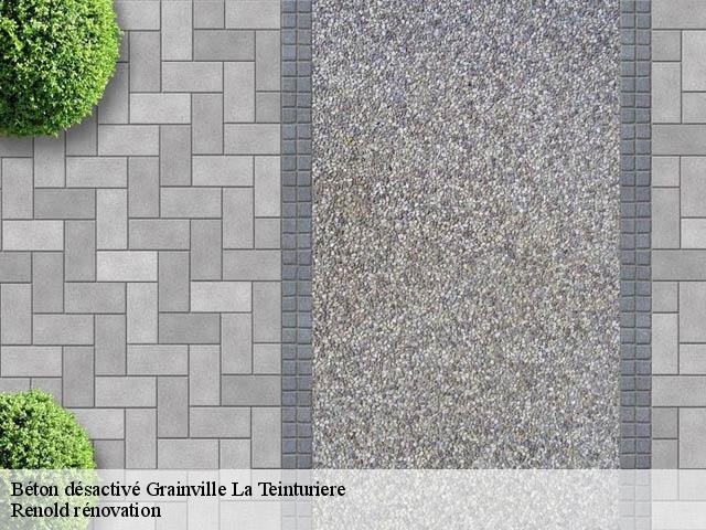 Béton désactivé  grainville-la-teinturiere-76450 Renold rénovation
