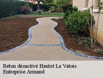 Béton désactivé  hautot-le-vatois-76190 Entreprise Armand 