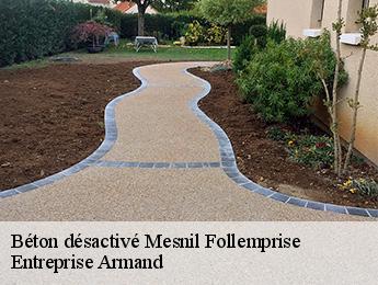 Béton désactivé  mesnil-follemprise-76660 Entreprise Armand 