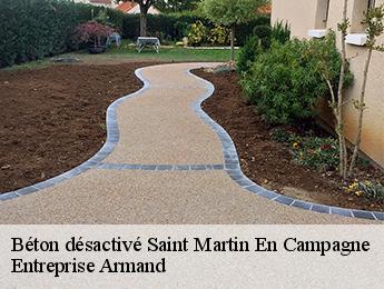 Béton désactivé  saint-martin-en-campagne-76370 Entreprise Armand 
