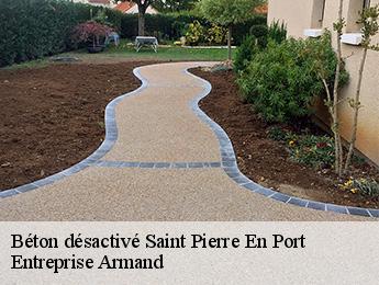 Béton désactivé  saint-pierre-en-port-76540 Entreprise Armand 