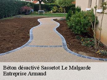 Béton désactivé  sassetot-le-malgarde-76730 Entreprise Armand 