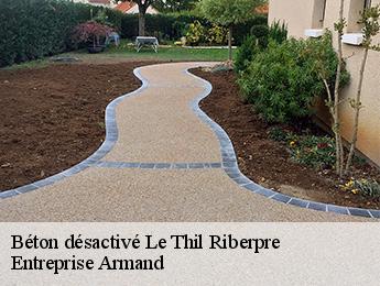 Béton désactivé le-thil-riberpre-76440 Entreprise Armand