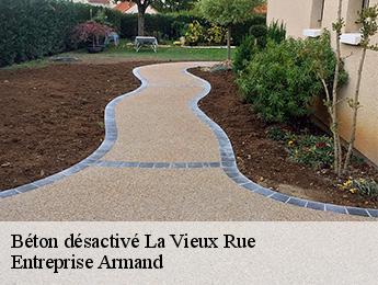 Béton désactivé  la-vieux-rue-76160 Entreprise Armand 