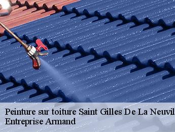 Peinture sur toiture  saint-gilles-de-la-neuville-76430 Entreprise Armand 