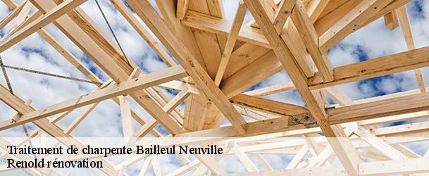 Traitement de charpente  bailleul-neuville-76660 Renold rénovation
