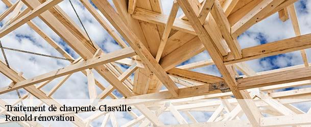 Traitement de charpente  clasville-76450 Renold rénovation