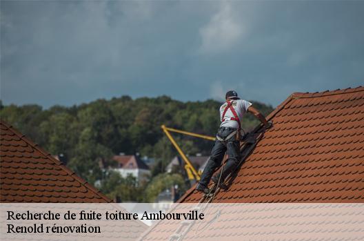 Recherche de fuite toiture  ambourville-76480 Renold rénovation