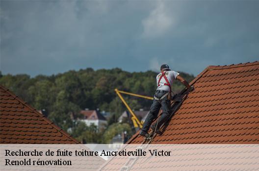 Recherche de fuite toiture  ancretieville-victor-76760 Renold rénovation