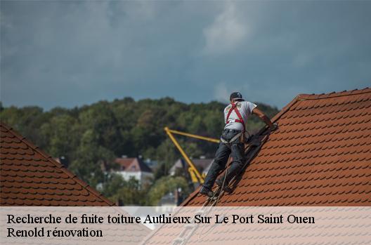 Recherche de fuite toiture  authieux-sur-le-port-saint-ouen-76520 Renold rénovation